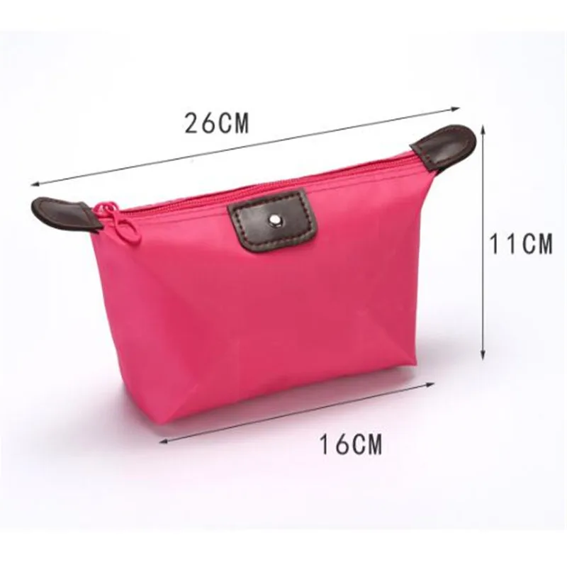 Women Cosmetic Bag Colorful Waterproof New Travel Dumpling Storage Bags Mini Cute Makeup Tote Bags Coin Purses Wash Bag Wallet