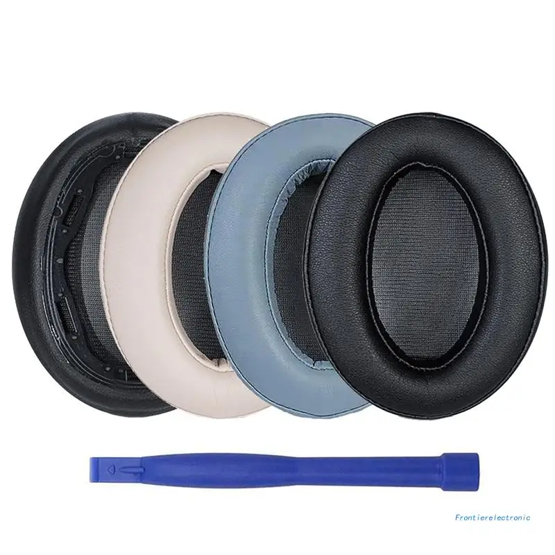 

Leather Earpads Ear Cushions for WH H910N Headset Sleeves Repairing Parts DropShipping