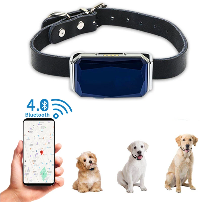 

GPS-трекер для домашних животных, устройство для отслеживания шерсти, работает с Bluetooth