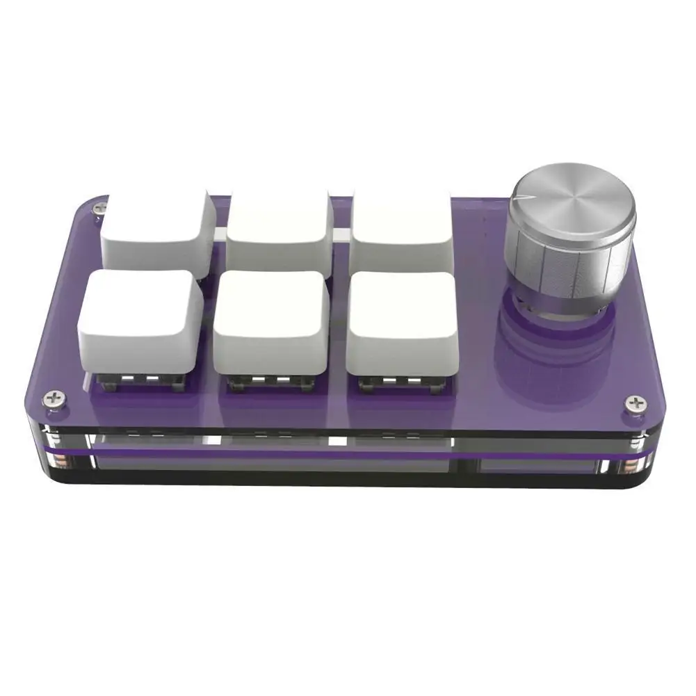 Переносная мини-клавиатура с 6 кнопками, подходящая для создания ярлыков, для операционной системы Pro OSU Mechanical Photoshop Drawing Gami E8V4