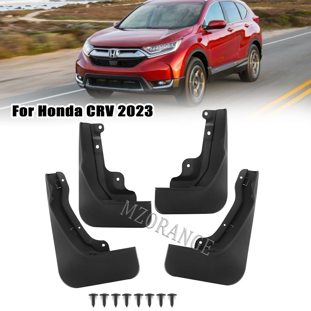 

Грязезащитные щитки для HONDA CR-V CRV 2023, брызговики, автомобильные запчасти, аксессуары, 4 шт., черные