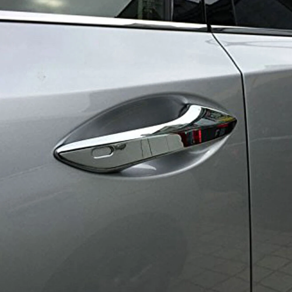 

Cover Trim Door Handles 4pcs ABS Plastic Car Accessories Chrome Smart Keyhole For Lexus NX200t 2015-2018 Brnad New