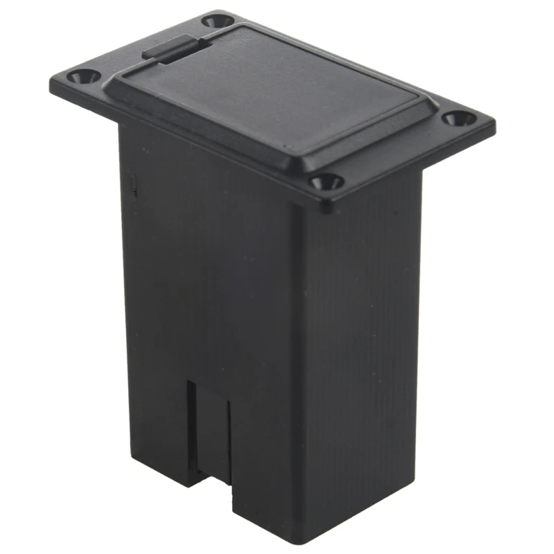 

6 шт., черный держатель батарейного отсека для гитары и басов