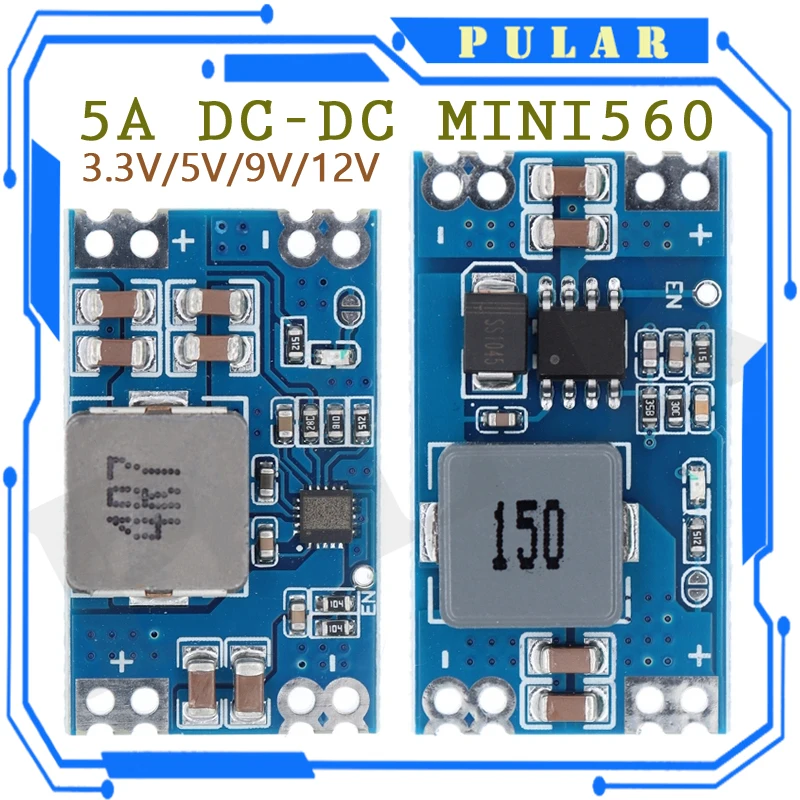 PLR Mini560 / Pro 5A высокоэффективный выход 3 В 5 9 12