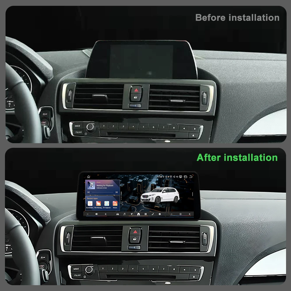 Автомагнитола QLED с Android 15 и мультимедийным плеером для BMW 1 и 2 серий F20 F21 F22 F23 (2012-2017) с беспроводным CarPlay и DSP (art.: 3920d7e44a3cd) - 3920d7e44a3cd