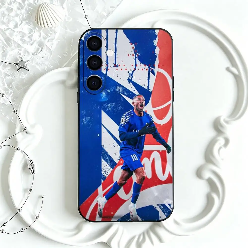 Чехол для телефона Football Star for Dembele, черный, силиконовый, мягкий, для Samsung Galaxy A73, A72, A71, A70, A53, A52, A51 (art.: 3920dc3ea02a4) - 3920dc3ea02a4