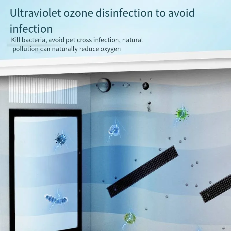 Household High wind speed adjustable hot and cold air dog cat pet beauty Automatic hair dryer large