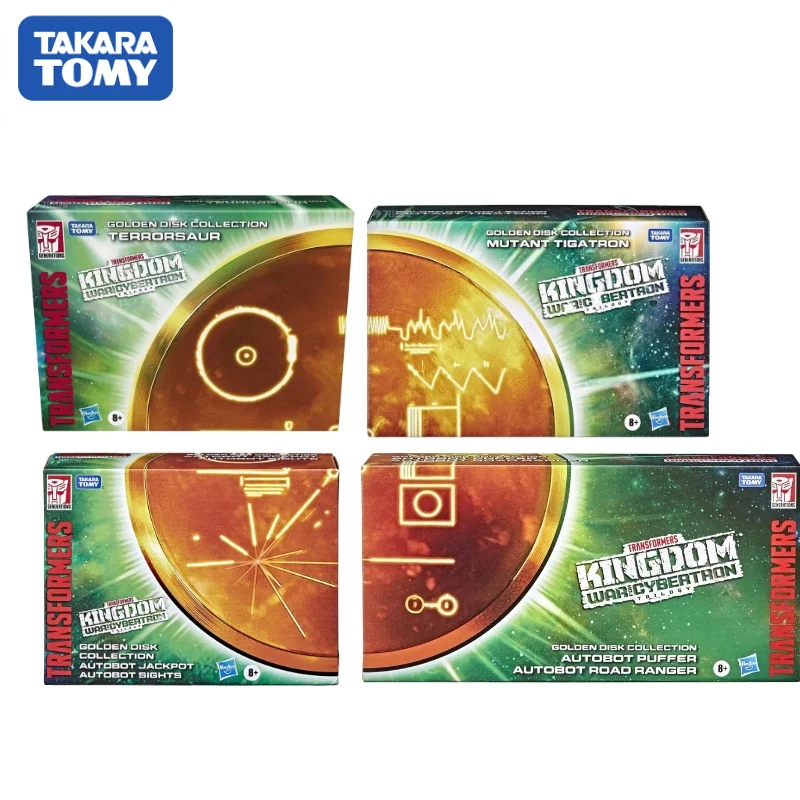Игрушка-трансформер Takara коллекция золотых дисков мутант тигатрон террозавр
