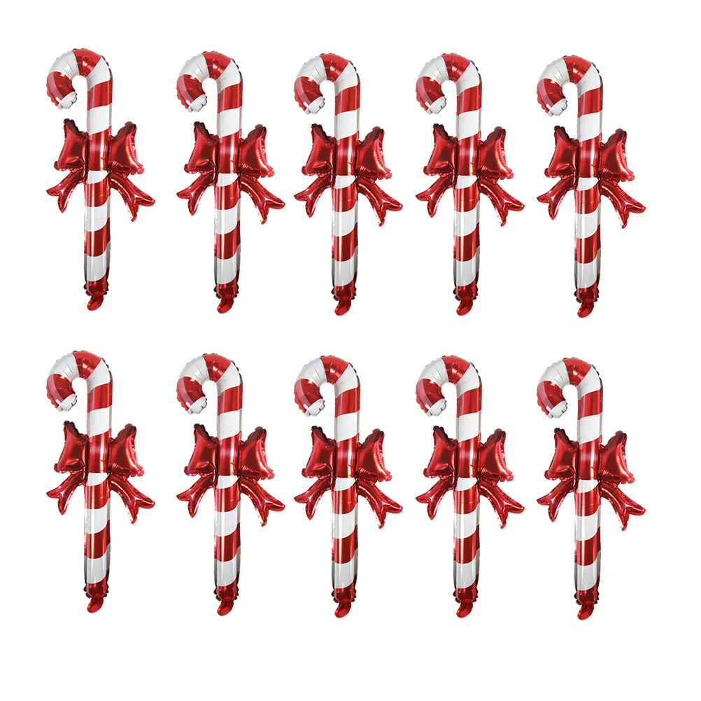 

Candy Christmas Cane Balloons Balloon Inflatable Decorationsparty Foil Canes Props Supplies Outdoor Large Prop Stick Handheld