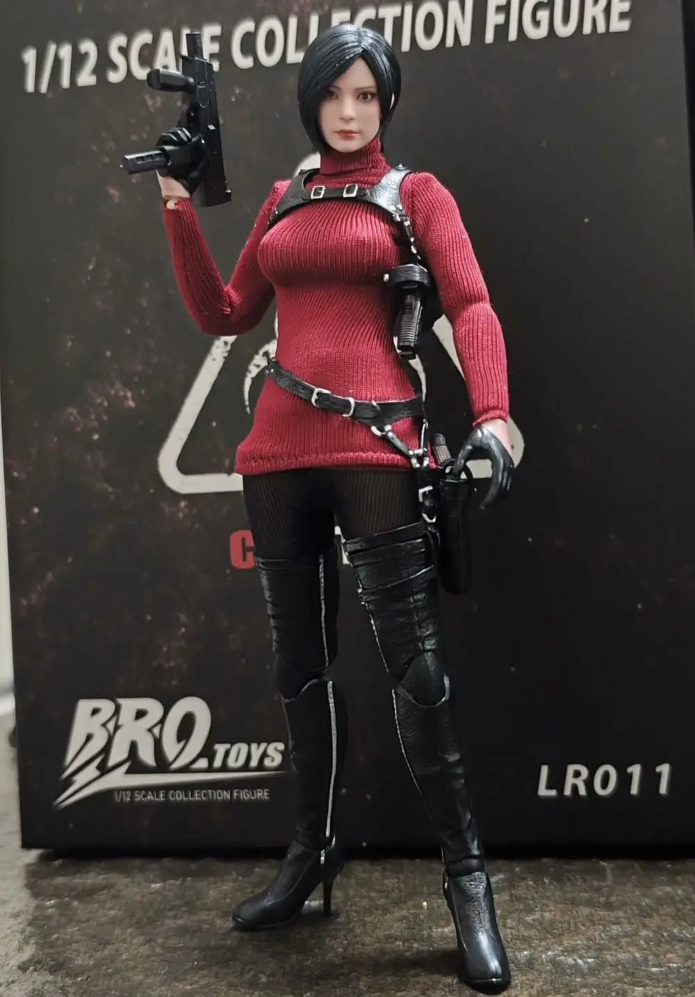 Фото В наличии: Коллекционная фигурка Brotoys Resident Evil 4 Ада Вонг (ремейк), масштаб 1/12, модель, подарок №1