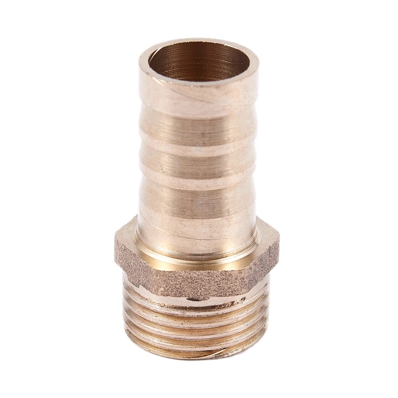 

Golden Brass 1/2 Inch Pipe Coupling 16Mm Bolt Thread Water Pipe Hose End