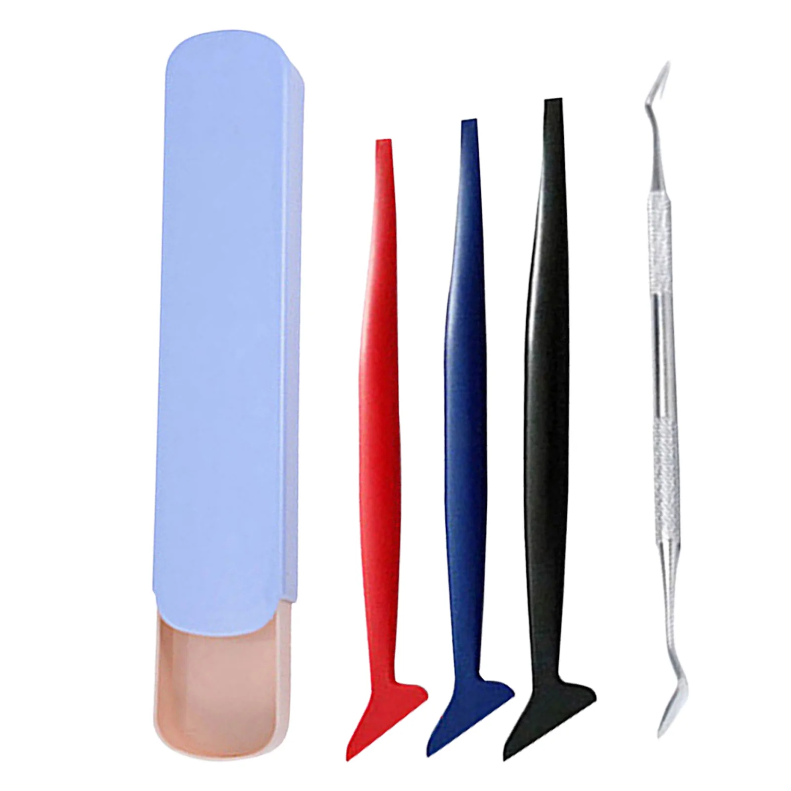 

Edge Film Trimming Tools Gap Strip Micro Squeegee Car Edge Trim Squeegee 4-for Car Film Sealing Filling Arc Groove Coating 4