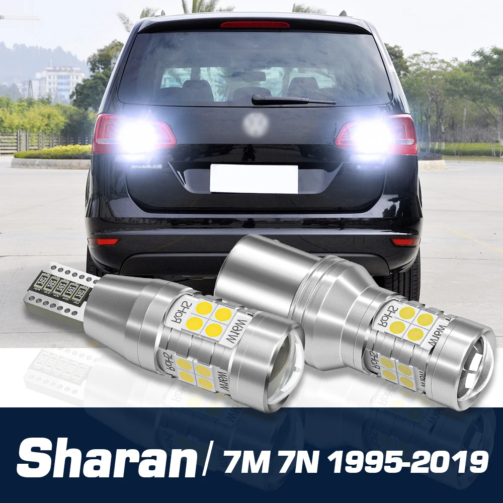 

2pcs LED Reverse Light Backup Bulb Canbus Accessories For VW Sharan 7M 7N 1995-2019 2008 2009 2010 2011 2012 2013 2014 2015 2016