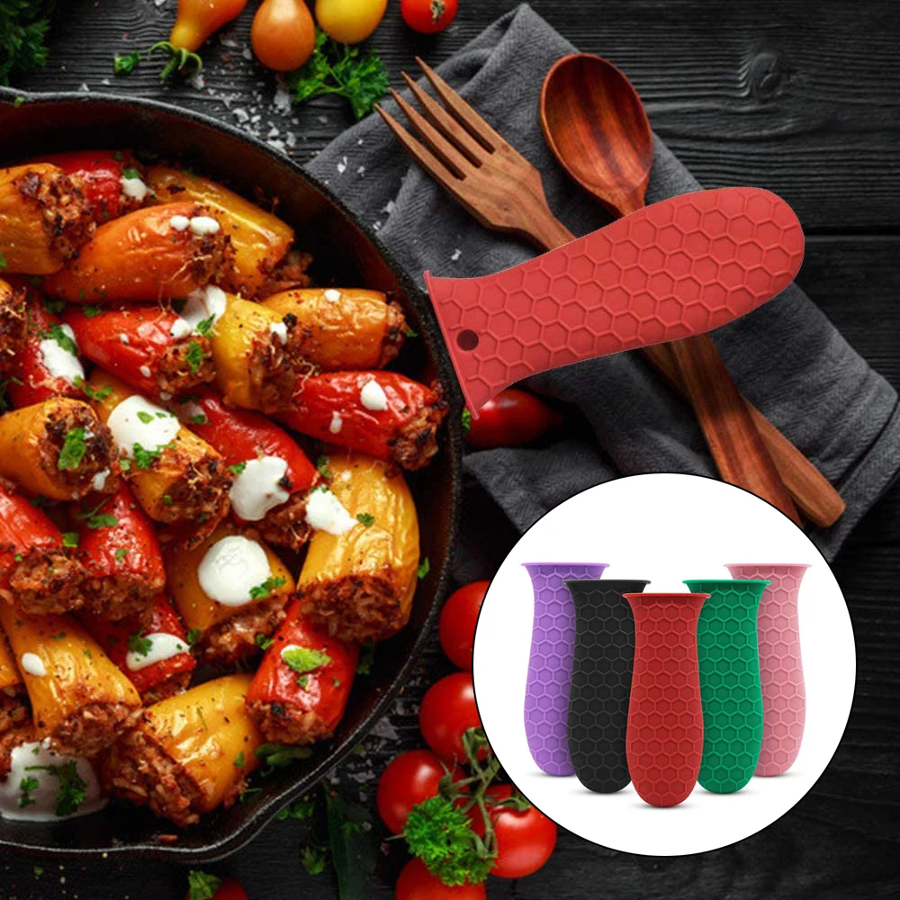 Skillet Grip Sleeve Cover Pots Pans Handle