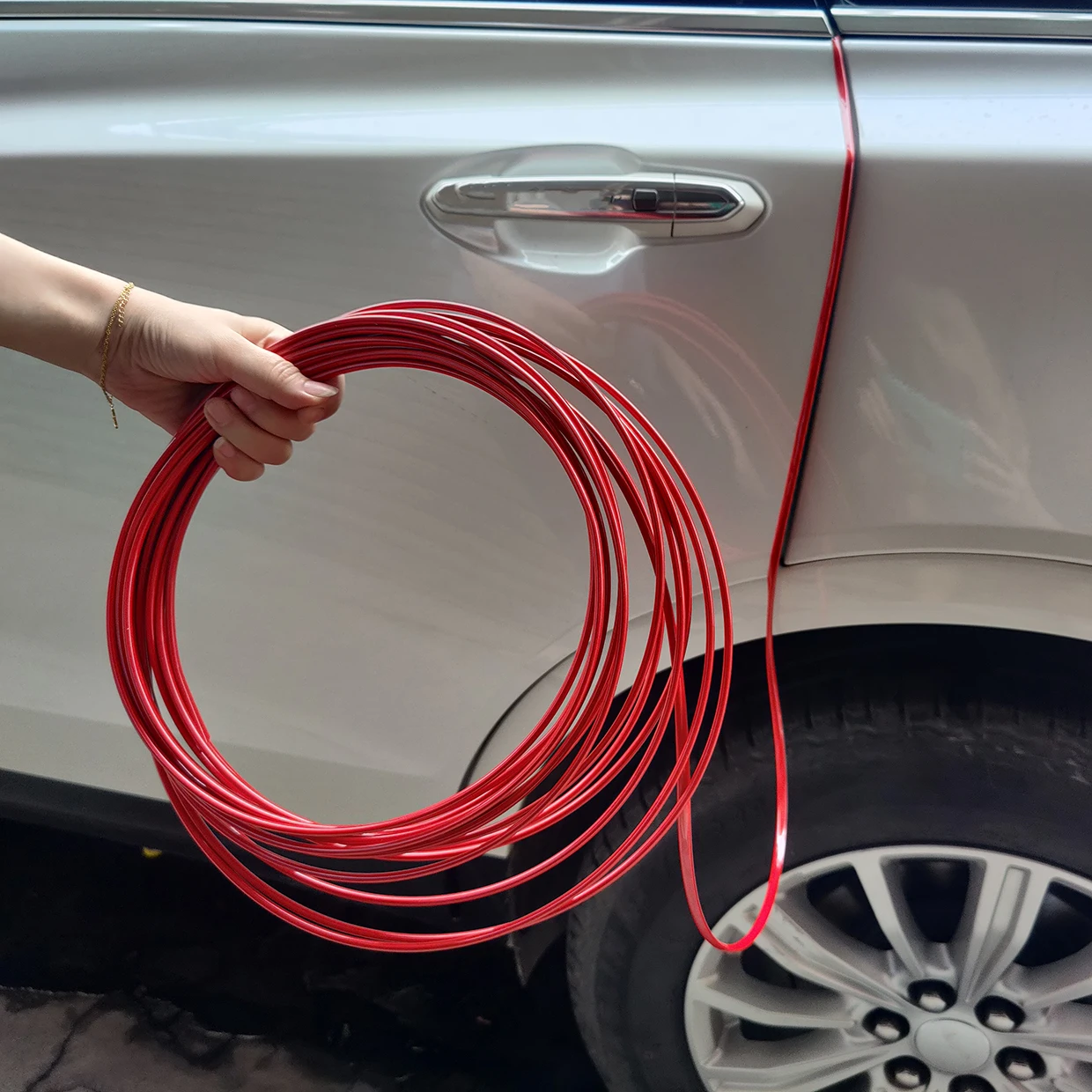 

Car Door Protection Rubber Strip Side Car Door From Scratches For Luxgen 5 7 SUV Turbo M7 S3 S5 U5 U6 U7 V7 M7 Master CEO