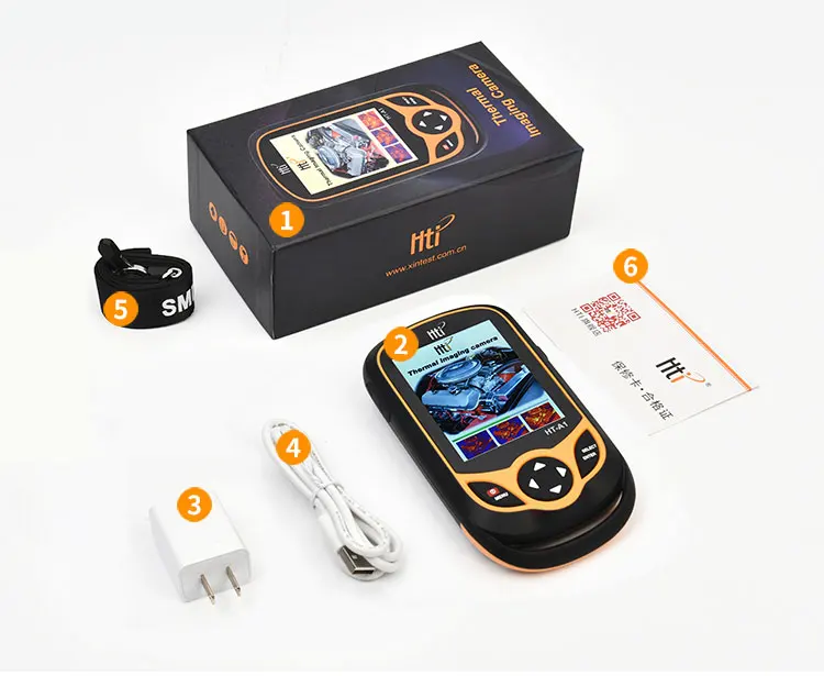 

HT-A1 3.2 inch Full View TFT Screen Infrared Thermal Imaging Camera Detector for Outdoor Hunting