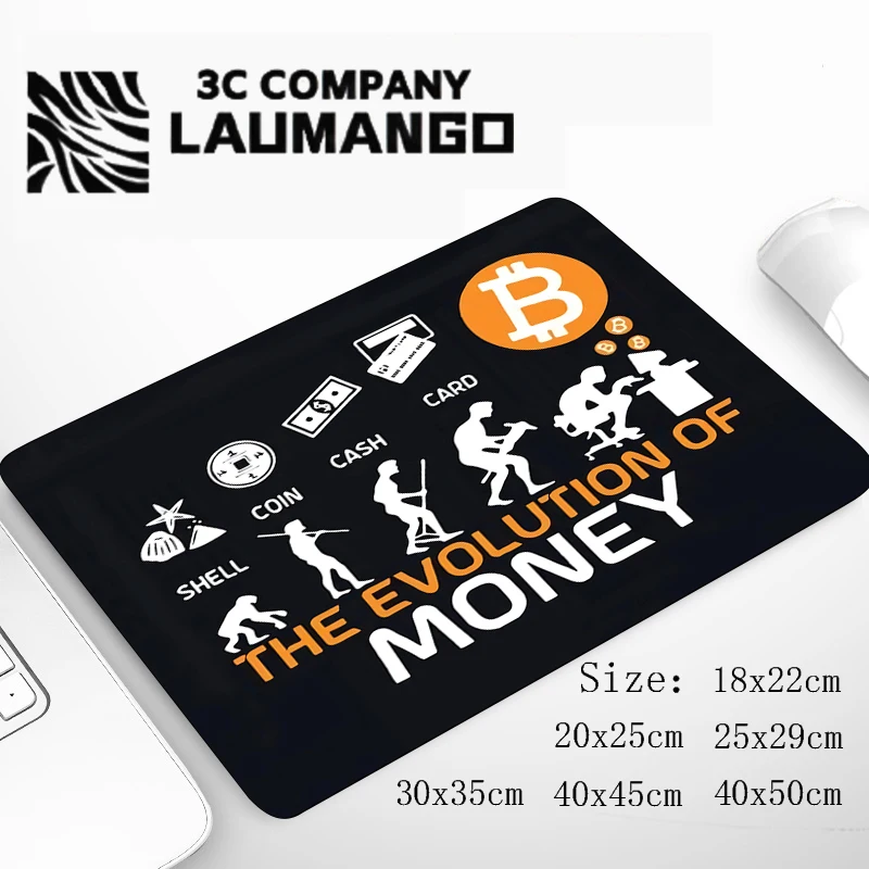 

Bitcoin Mousepad Gamer Accessories Keyboard Pad Gaming Mouse Mat Small Desk Mat Sublimation Mouse Pad Anime Custom Pads Play Mat