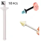 10 шт., воск для удаления волос в носу и ушах, 2 цвета