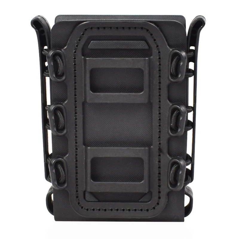 

Tactical Magazine Pouch Molle Ar15 M4 5.56 7.62 9mm Quick Release Fast Mag TPR Holster Case Box Hunting Gear for Molle System