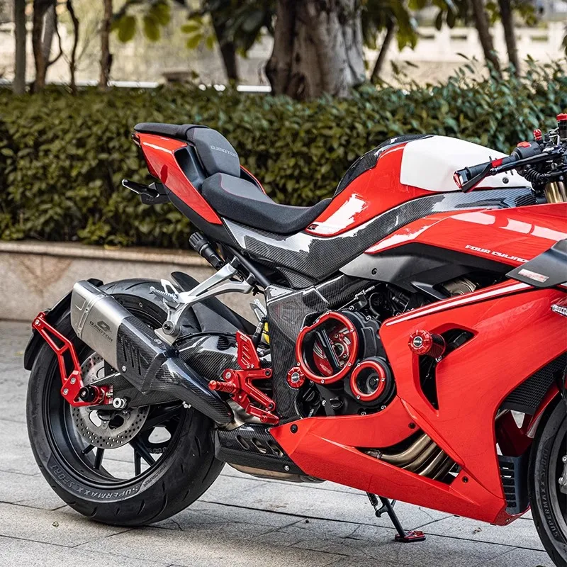 ДЛЯ QJMOTOR 600RS 800RR 800 RR 2024 2025 аксессуары для мотоциклов прозрачная крышка сцепления