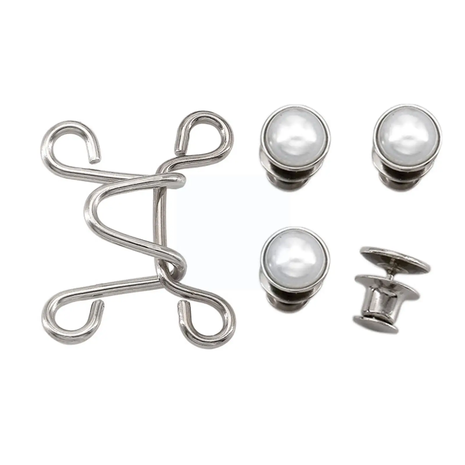 

Регулируемая джинсовая пуговица без шва, затягивающая Талия, Регулируемая Талия, аксессуары для джинсов, съемные шпильки для пальто, джинсо...