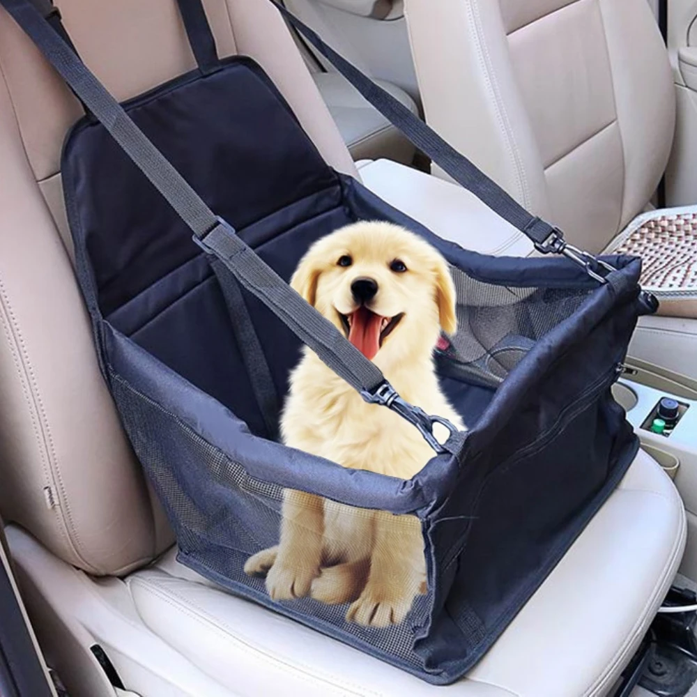 

Thickened Waterproof Car Bag for Pets Cat and Dog Car Safety Bag Travel Car Back Seat Cover Folding Hammock Pet Supplies