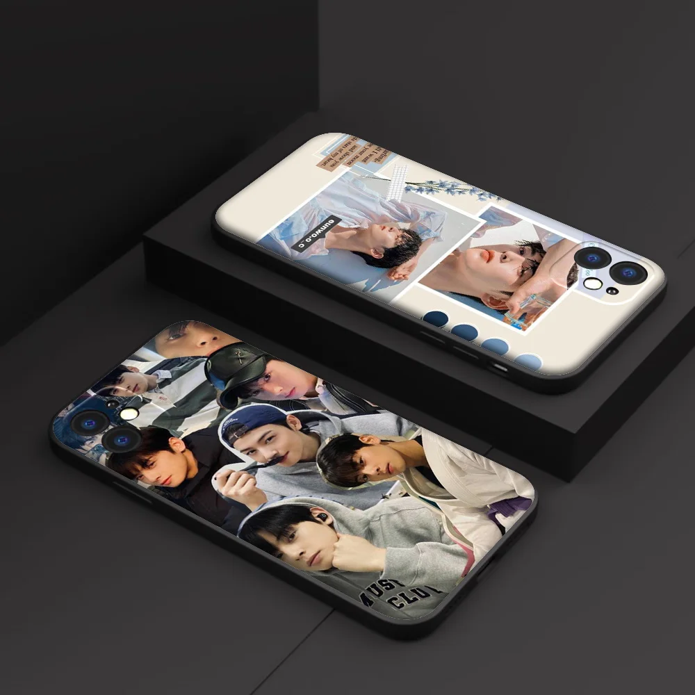 SK48 cha EunWoo Lee Dong min K POP Phone Soft Case for iPhone 12 11 X XS XR Pro Max 6 6s Plus SE