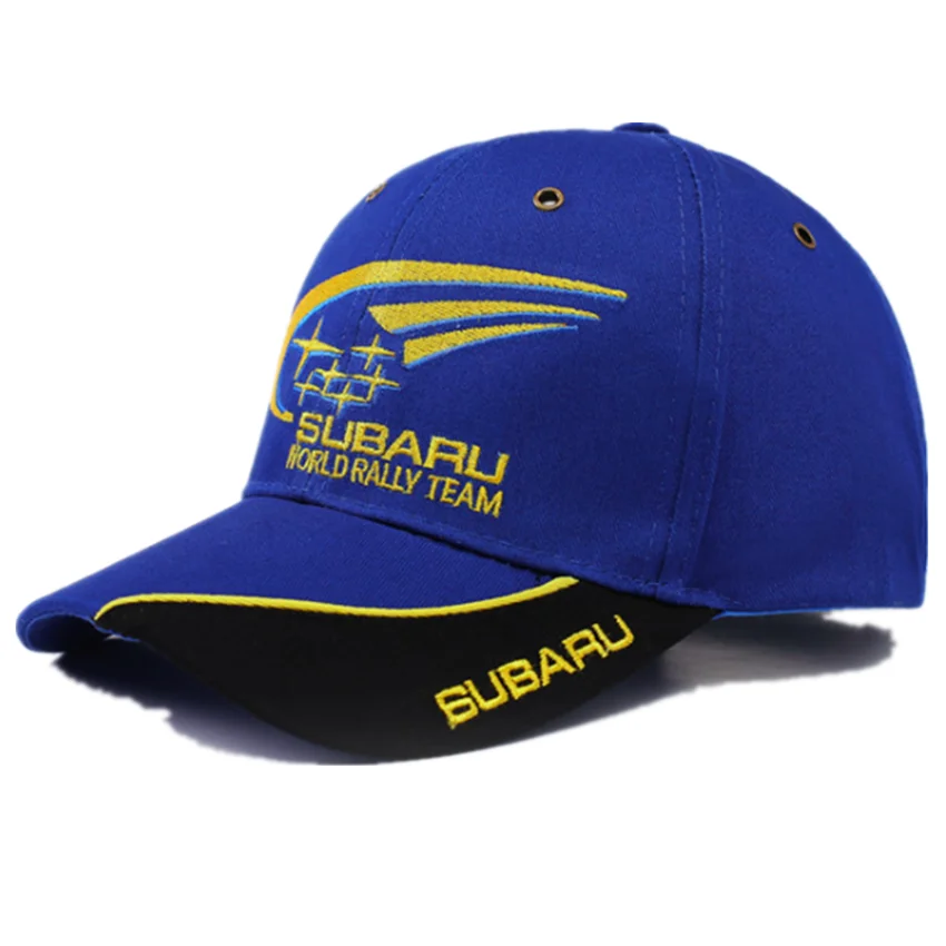 

Racing Hat Fashion Cotton Car Logo Blue Performance Baseball Cap Hat Sport Embroidery Racing Snapback Hats Cotton Brand Sun Hats