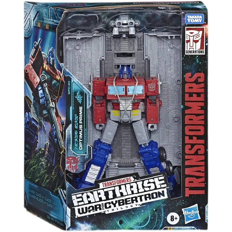 

TAKARA TOMY Transformers Toys Generations War for Cybertron Earthrise Leader Autobot Grapple Optimus Prime 18cm Robot Toys