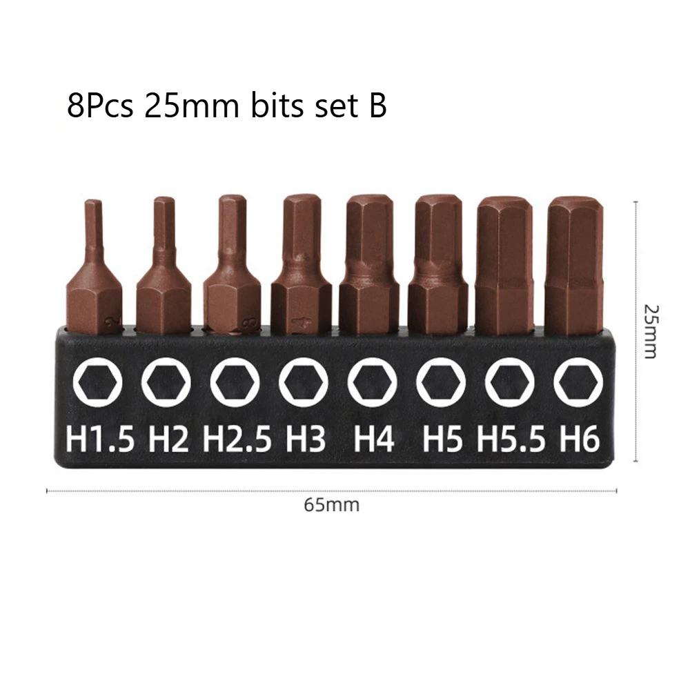 

Набор отверток Krachtige из стали S2, красный, 8/10/11 шт., 25/50 мм