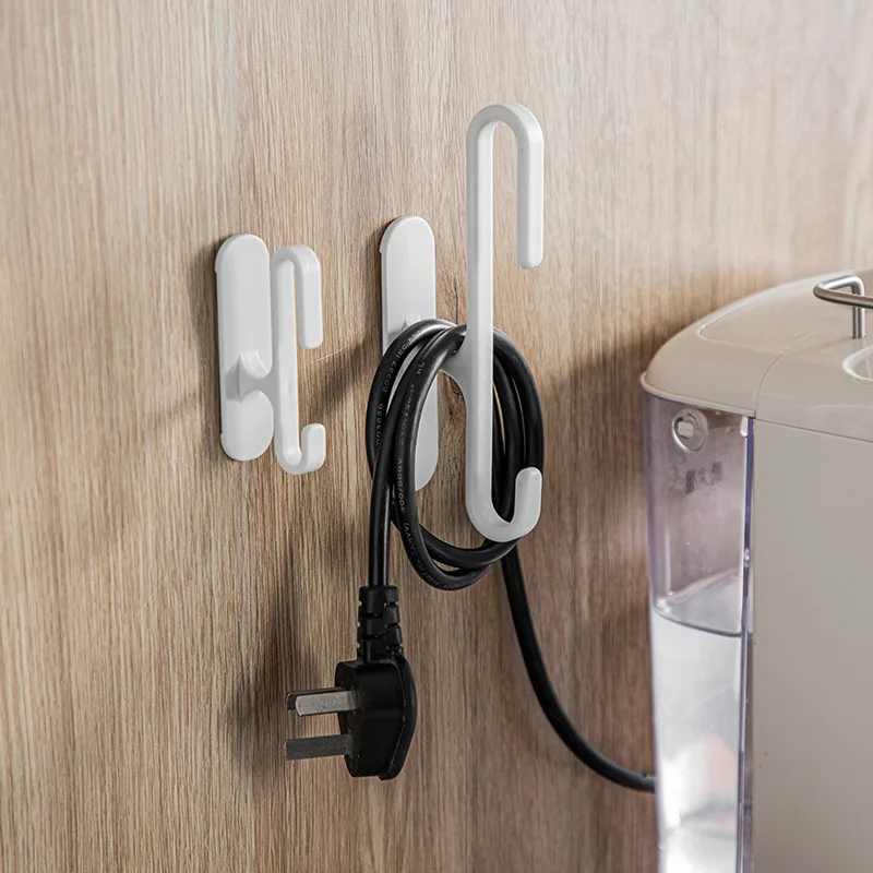 

Kitchen Storage Wire Winder Household Appliances Plug Cable Fixing Device Wire Card Self-adhesive Power Line Finishing Device