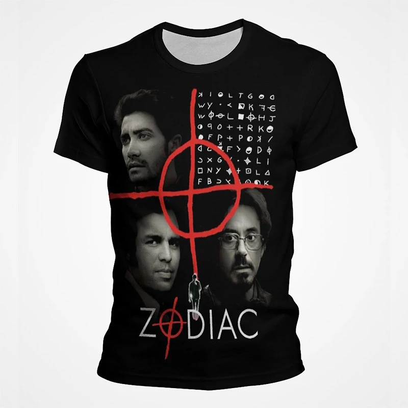 

Black Zodiac 3D Graphics T Shirts Men Women Summer Clothes Casual Short Sleeve Loose Tee Top Trendy Unisex Quality Tshirt Male