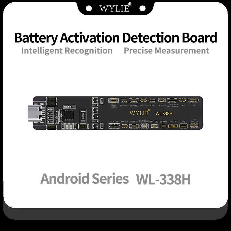 Смартфон WYLIE, плата активации со встроенным аккумулятором для IPHONE, 5-15 минут, плата обнаружения серии Android, активация в один клик, аккумулятор