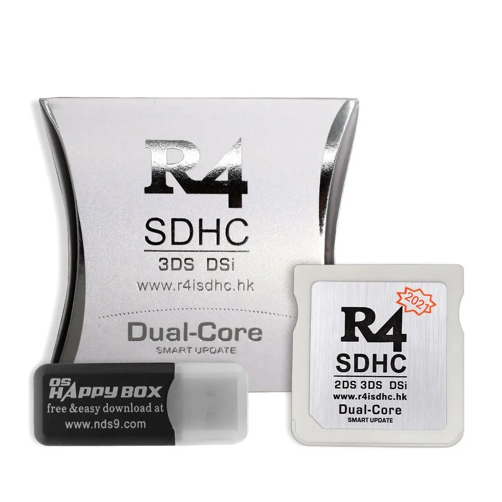 New R4 SDHC Adapter Secure Digital Memory Card Burning Game Flashcard Durable Material Compact And Portable |