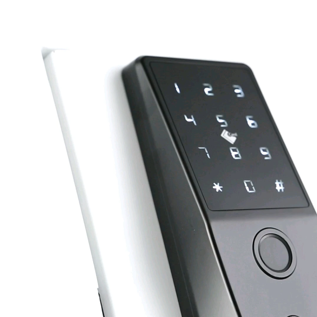 Grip Handle Lever Anti-theft Key Fingerprint Card Smart Combo Lock