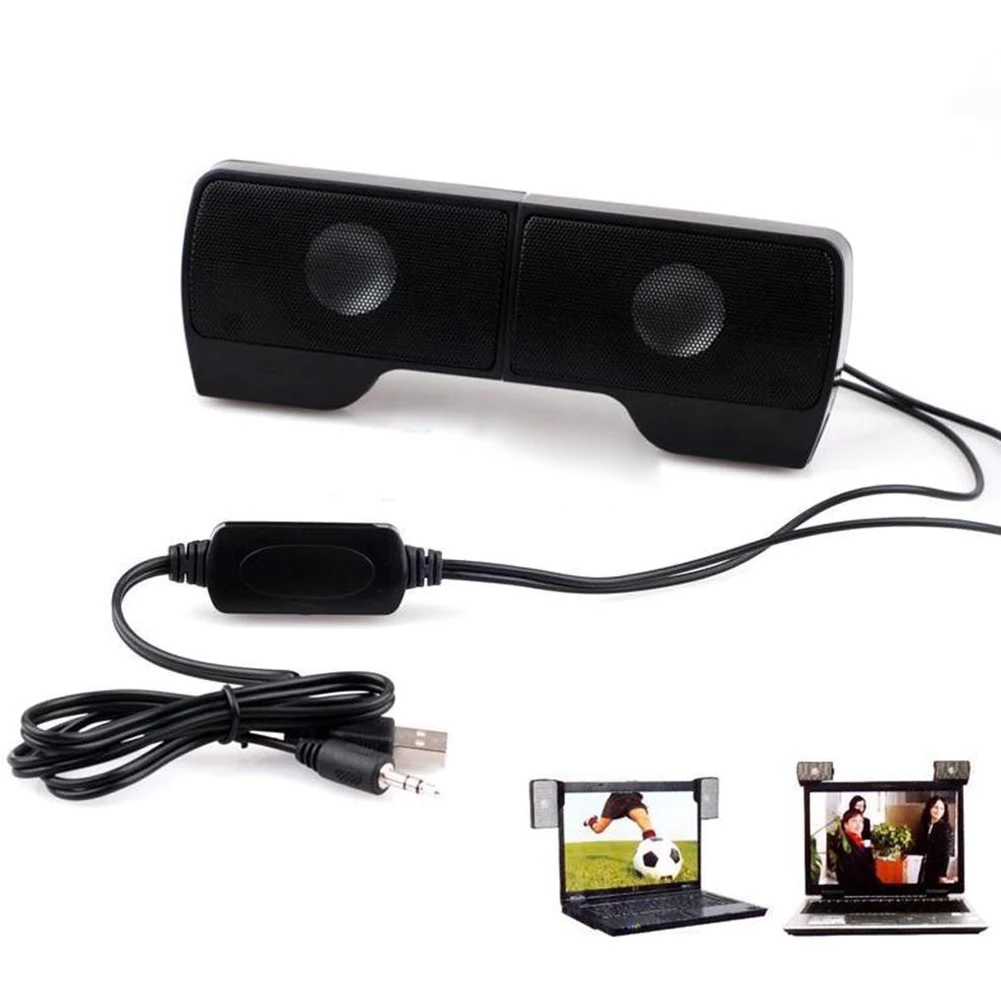 Пара подвесных громкоговорителей стерео SerB 2.0 3 5 мм для ноутбуков и ПК