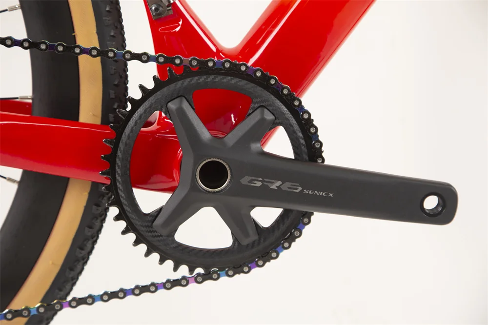 TWITTER GRAVEL-V3 Wheel Peak EDS radio variable 13speed Flat handlebar full carbon fiber gravel road bike hydraulic disc brakes