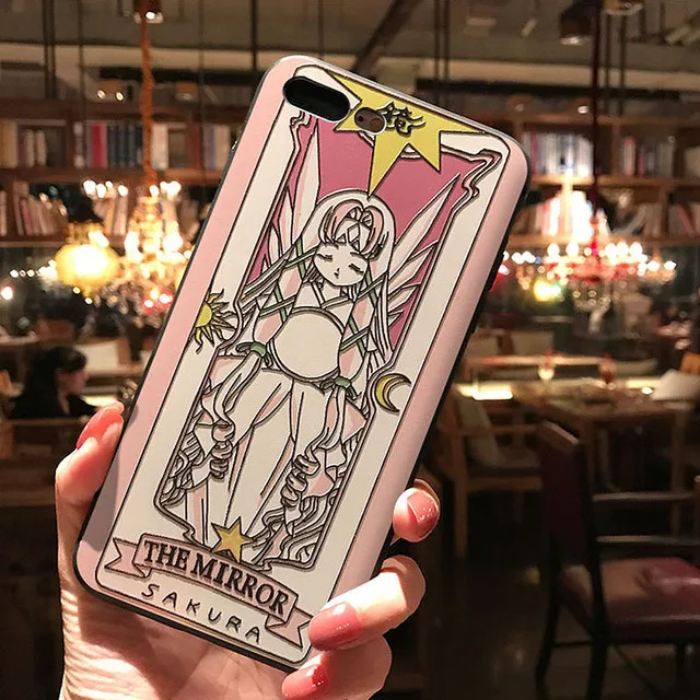 Card Captor Sakura Phone Case for Samsung S10e S8 9 10 20 21 22 Ultra Plus Note 8 9 10 20 Ultra Plus Silicone TPU Back Cover