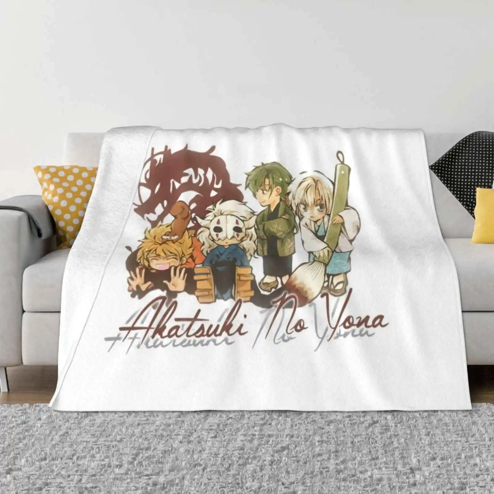 

Любое новейшее супермягкое теплое тонкое одеяло, любое Аниме Манга Akatsuki No Yona