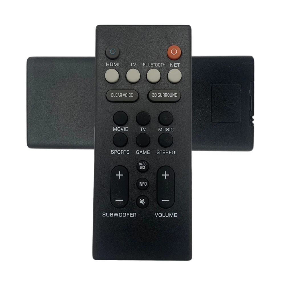 Replacement Remote Control For Yamaha YAS209BL YAS109BL YAS209 YAS109 ATS2090 ATS1090 Soundbar Speaker System