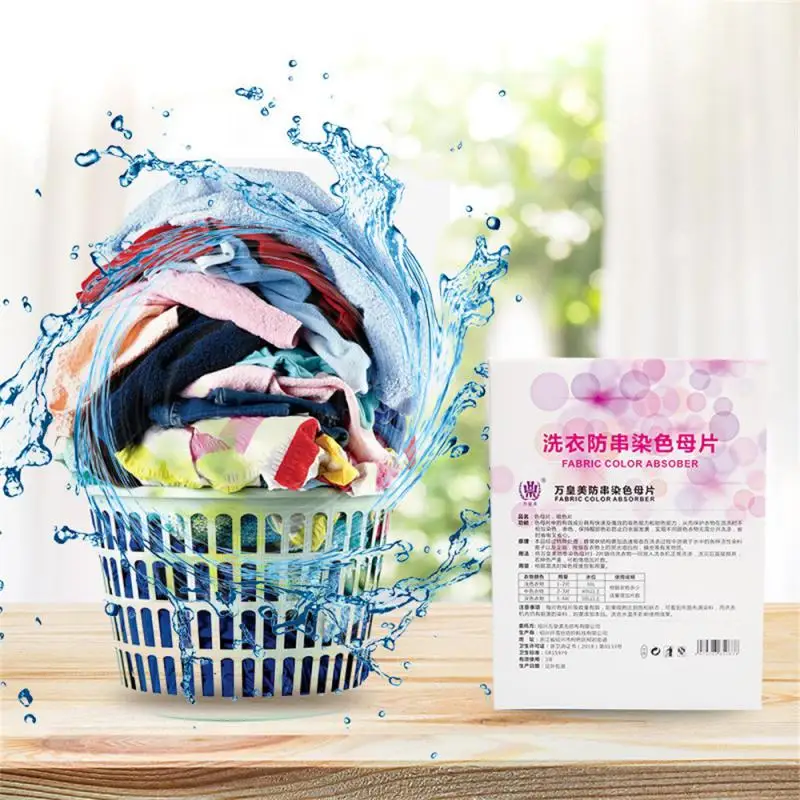 

Anti-dyeing Laundry Tablet Anti-cross-dyeing Washing Paper Color Absorbing Paper Clothing Anti-staining Laundry Film Household