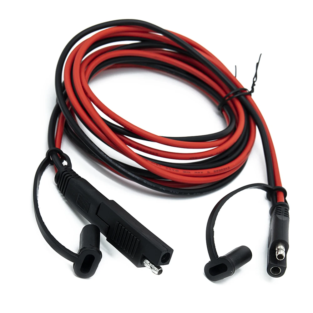 

Удлинительный кабель SAE 12 AWG: Удлинительный шнур для зарядки аккумуляторов повышенной прочности с обратной полярностью SAE для троллинга солнечной панели