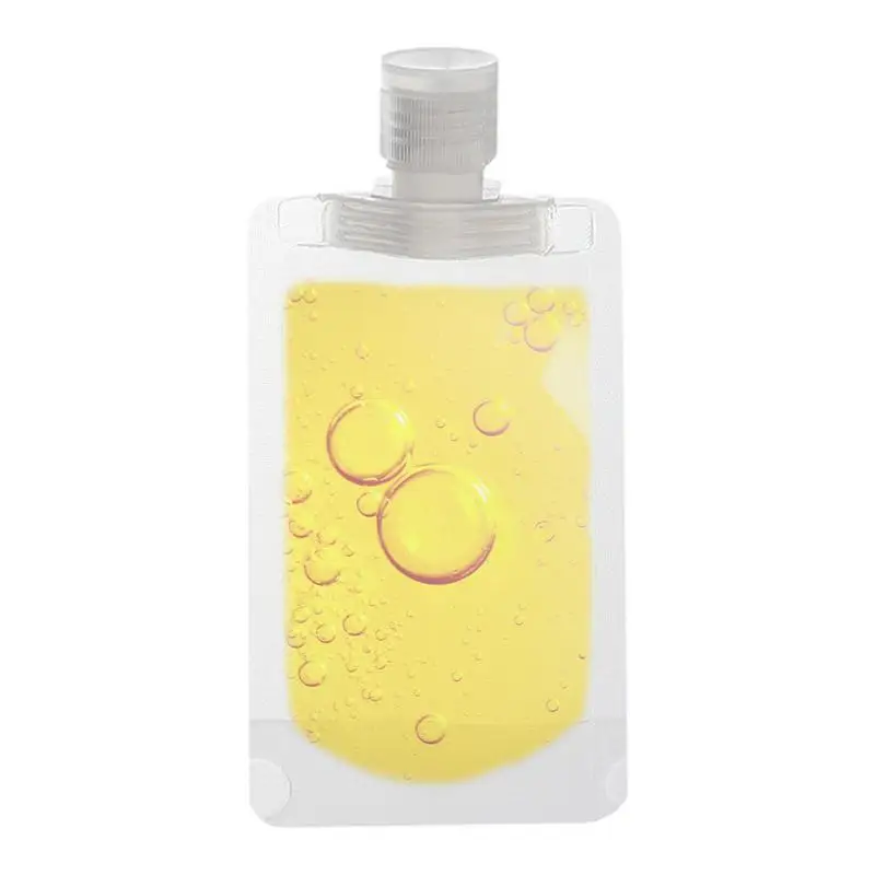 

Travel Lotion Packing Bags Travel Bottles For Toiletries 30ml/50ml/100ml Squeeze Pouches Refillable Travel Accessories Portable