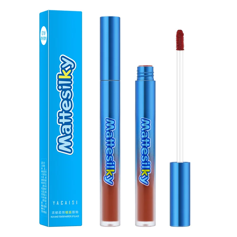 Новое поступление винно-Красная губная помада в Корейском стиле детские розовые