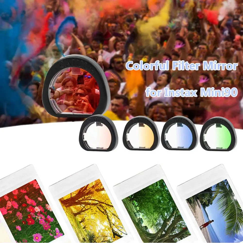 

4 шт./комплект, фотоаксессуары для фотоаппаратов Instax Mini90