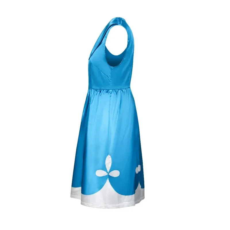 Костюм для косплея троллей взрослых женщин платье принцессы Бобби с красным