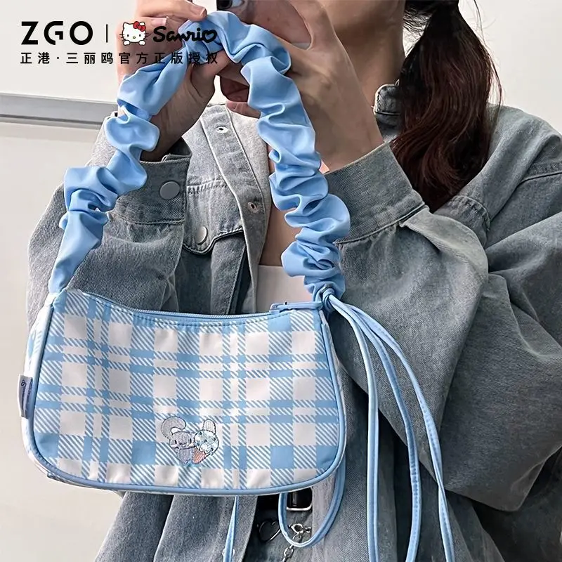 

Kawaii Sanrio Cinnamoroll Co-Branded Underarm Bag Girl Ladies Shoulder Bag Ladies Handbag Messenger Bag Girl Crossbody Pack