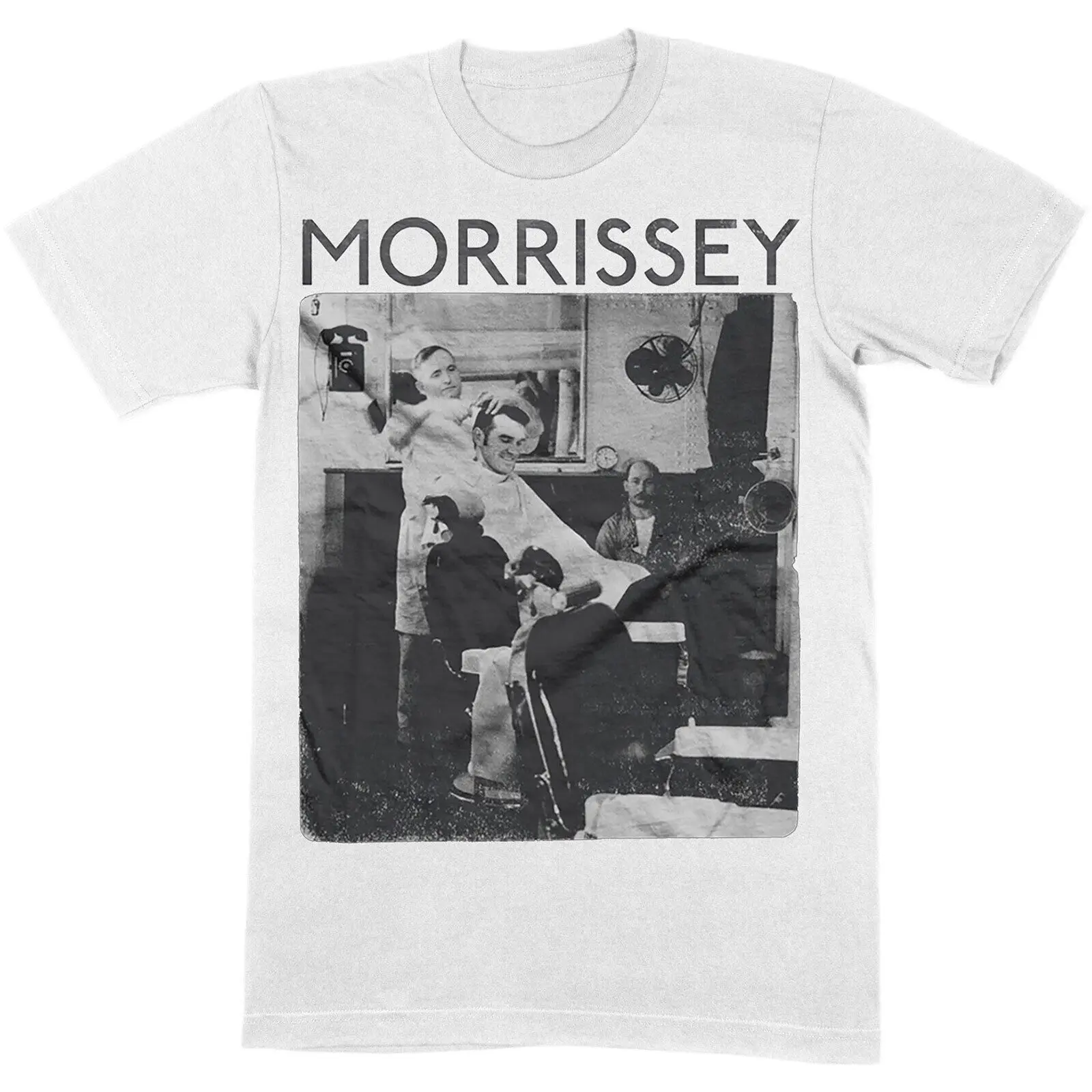 Официальная Мужская футболка Morrissey для парикмахерской унисекс