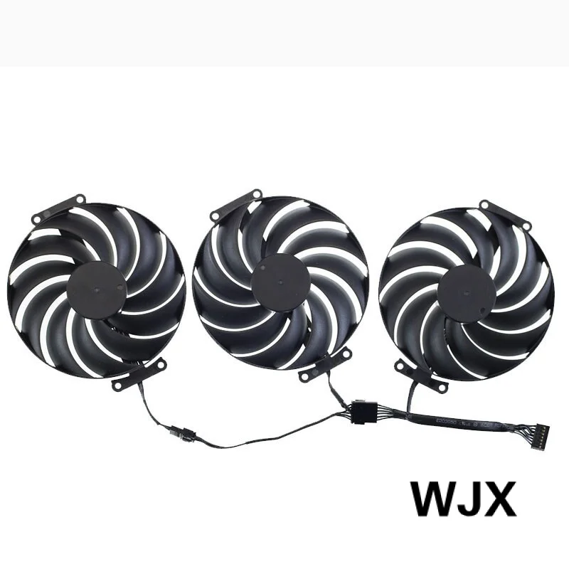 Вентилятор для видеокарты 98 мм T129215BU 7-Pin ASUS ROG STRIX RTX4070TI O12G GAMING