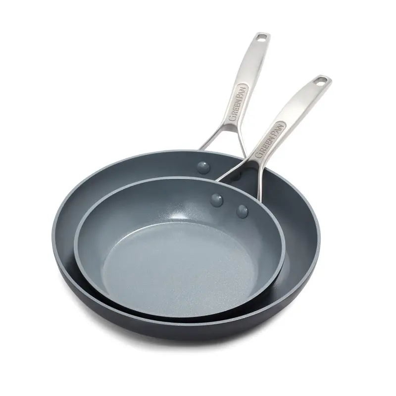 

Two-Piece 8" & 10" Paris Pro Ceramic Non-Stick Fry Pan Set